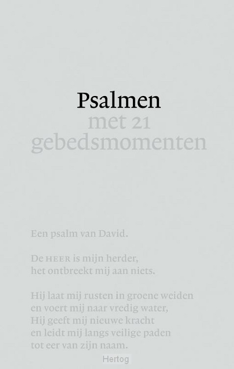 Psalmenboek met ignatiaanse meditaties 1